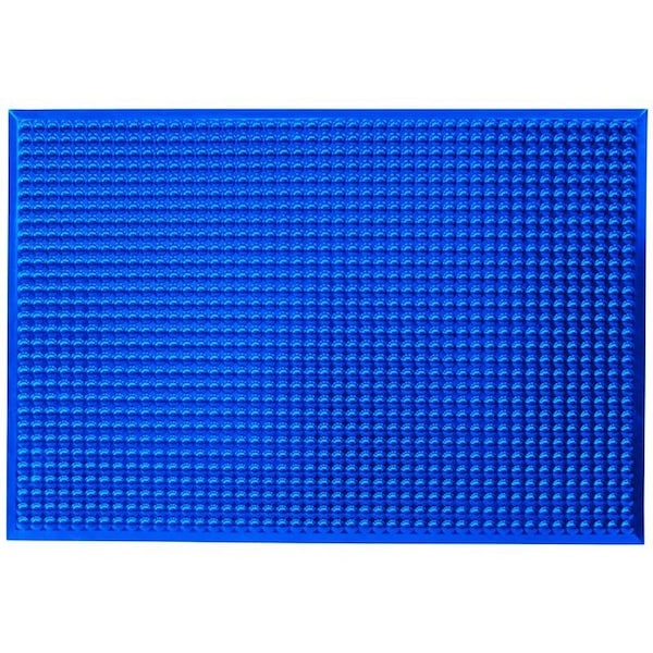 Ergomat Ergomat Infinity Bubble Blue 4ft x 9ft Anti-Fatigue Floor Mat - IN0409-B