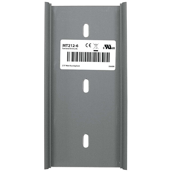 Dispositivo Funcional - Riel de Montaje de Clip, 2.75" de ancho x 6" de largo - MT212-6