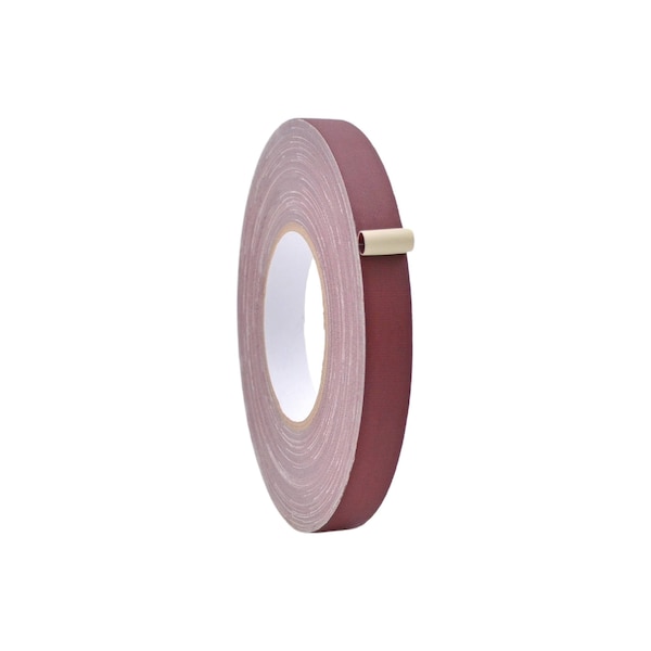 Wod Tape GTC12 Gaffer Tape Low Gloss Finish Film 3/4 in. X 60 ft. Burgundy, 64PK - WOD GTC12-00750-64-60-BUR