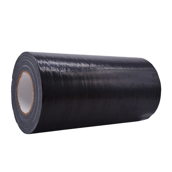 Wod Tape DTC9 Utility Grade Duct Tape Black, 49 inch x 60 ft. - WOD DTC9-49000-LOG-60-BLA