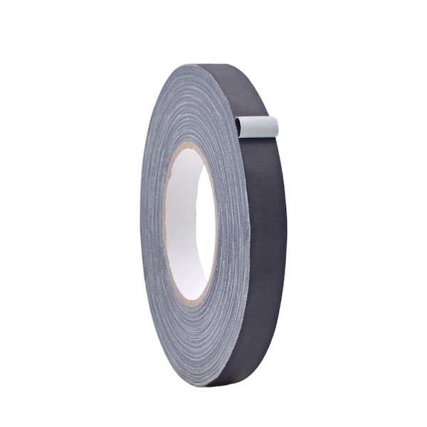 Wod Tape GTC12 Gaffer Tape Low Gloss Finish Film 3/4 in. X 60 ft. Black, 64PK - WOD GTC12-00750-64-60-BLA