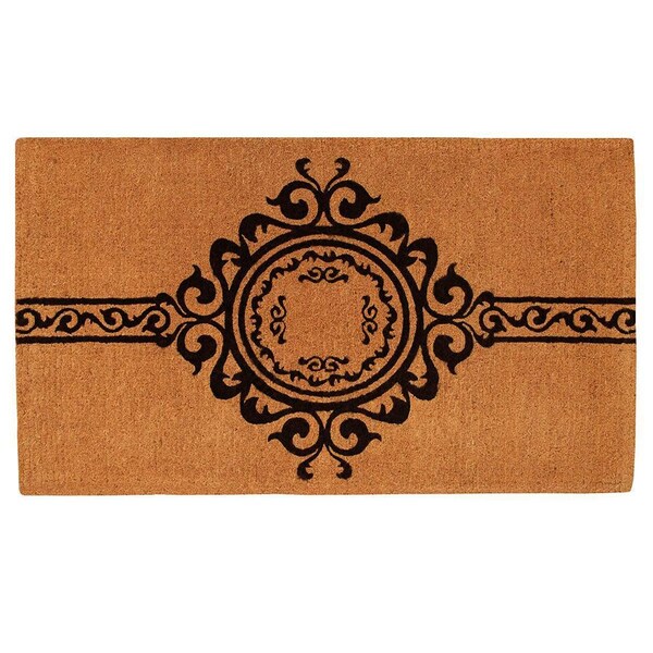 Calloway Mills Garbo Monogram Door Mat, Extra-thick 2' x 3' x 1.50'' Letter NP - 180072436NP
