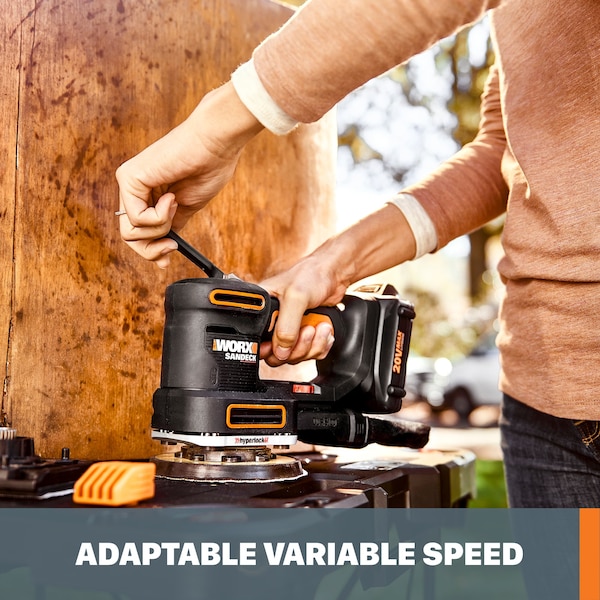 Worx 20V Power Share Sandeck 5-in-1 Cordless Multi-Sander - WX820L