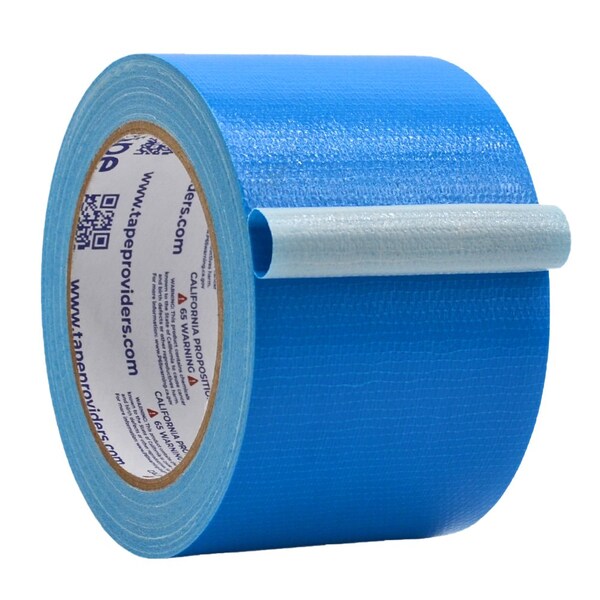 Wod Tape DTC10 Industrial Grade Duct Tape Teal Blue 3 in. x 60 ft., 16PK - WOD DTC10-03000-16-60-TBL