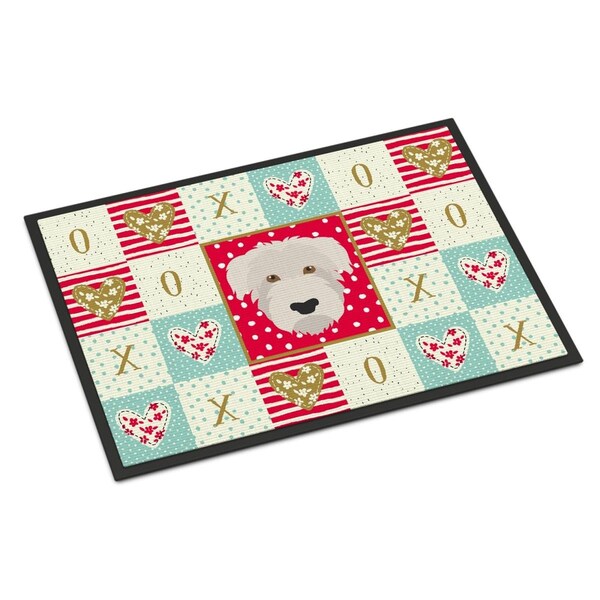 Carolines Treasures 18 x 27 in. Glen of Imaal Love Indoor or Outdoor Mat - CK5202MAT