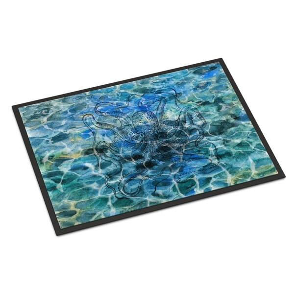 Carolines Treasures 24 x 36 in. Octopus Under water Indoor or Outdoor Mat - BB5362JMAT