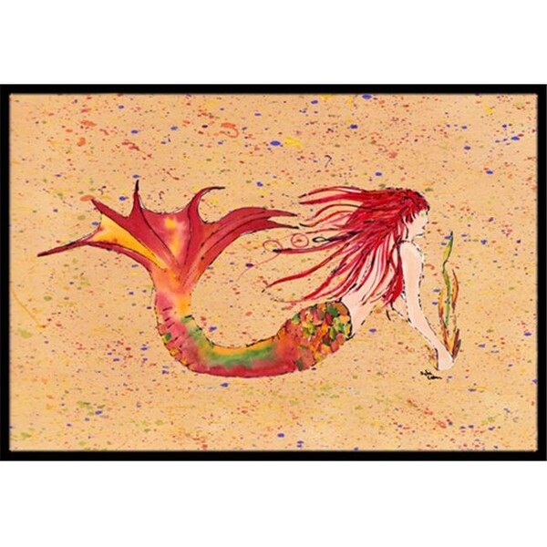 Carolines Treasures Carolines Treasures 8339-MAT Mermaid Indoor Or Outdoor Mat - 18 x 27 in. - 8339-MAT