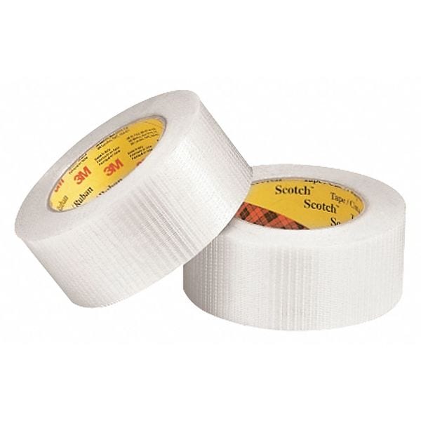 Scotch 3M 863 Strapping Tape, 5.0 Mil, 2" x 60 yds., Clear, 24/Case - T917863