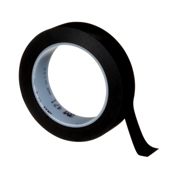 3M VnylTp471Blck, 1nx36yd, 36ndvd, PK6 - 471