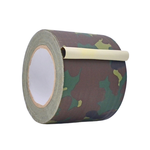 Wod Tape DTCAM12 Contractor Grade Duct Tape Camouflage 4 in. x 25 yds., 12PK - WOD DTCAM12-04000-12-25-CAM