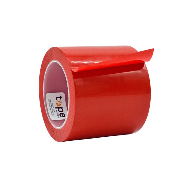 Wod Tape GHT79R Polyethylene Stucco Shrink Wrap Tape 4 in. x 36 yds. Red, 12PK - WOD GHT9R-04000-12-36-RED