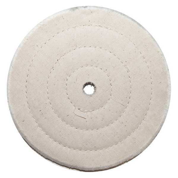 Century Drill & Tool Muslin Polishing Wheel, 6 x 1/2 in. - 79140