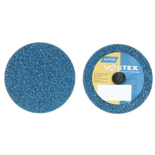 Norton Abrasives Quick Change Unified Wheel, 2 in Dia, 1/4 in W, TR Arbor Hole - 66254433510