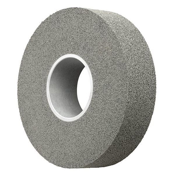 Scotch-Brite Convolute Wheel, 8 in Dia, 3/4 in W, 3 in Arbor Hole - 7100062966