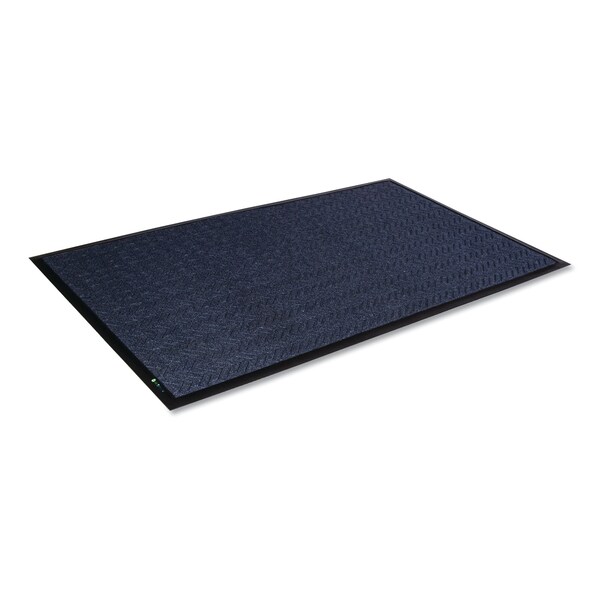 Crown Matting Technologies Floor Mat, 0.38" Thick, Blue, 45 in W x 6 in L - ECR046MB