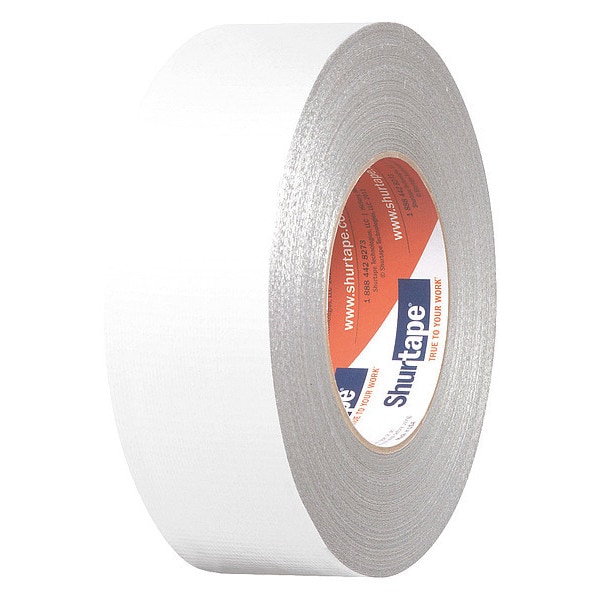 Shurtape Duct Tape, 55m L, 5-63/64 in. D, Silver - SF 682