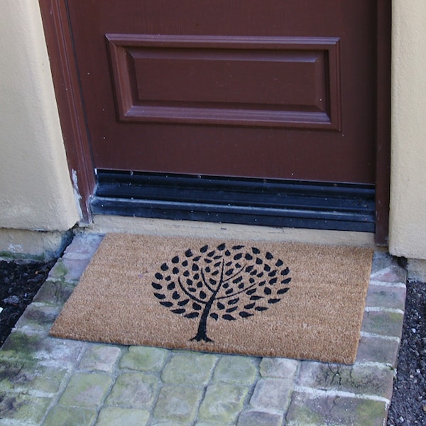 Rubber-Cal "French Country Doormat Kit" - 2 Coco Coir Doormats and 1 Boot Scraper - 10-108-014