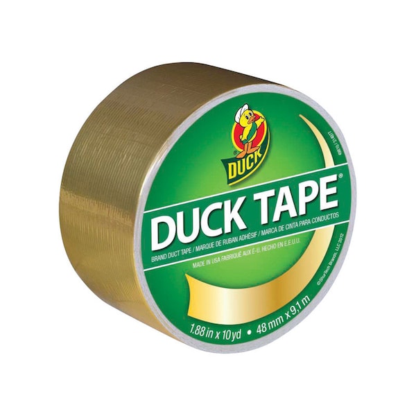 Duck Brand Duck 1.88 in. W X 10 yd L Gold Solid Duct Tape - 280748