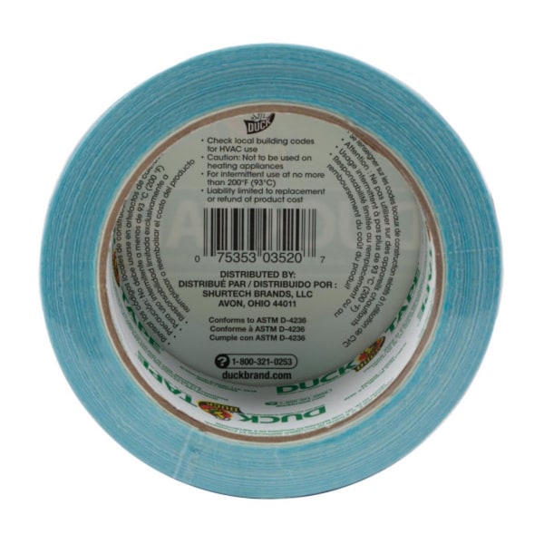 Duck Brand Duck 1.88 in. W X 20 yd L Aqua Solid Duct Tape - 1265020