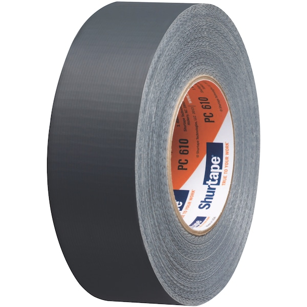Shurtape Duct Tape, 48mm x 55m, Dark Gray, PK24 - PC 610