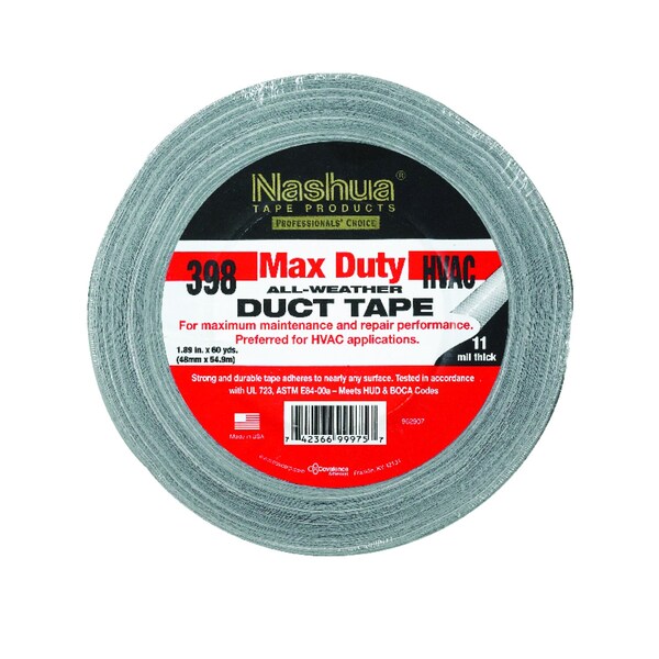 Nashua Nashua 1.89 in. W X 60.1 yd L Silver Waterproof Repair Tape - 1526409