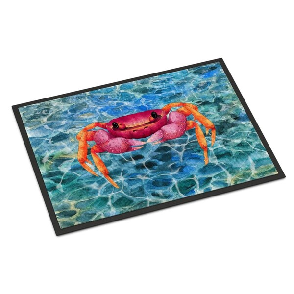 Carolines Treasures Crab Indoor or Outdoor Mat - 18 x 27 in. - BB8526MAT