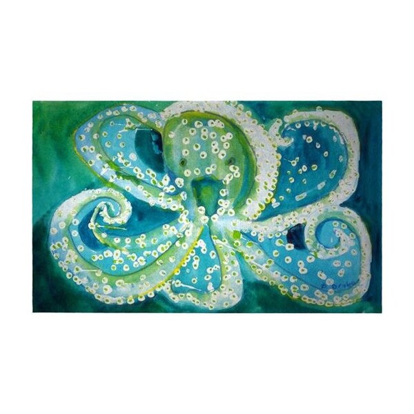 Betsy Drake Betsy Drake DM900G 30 x 50 in. Octopus Door Mat - DM900G