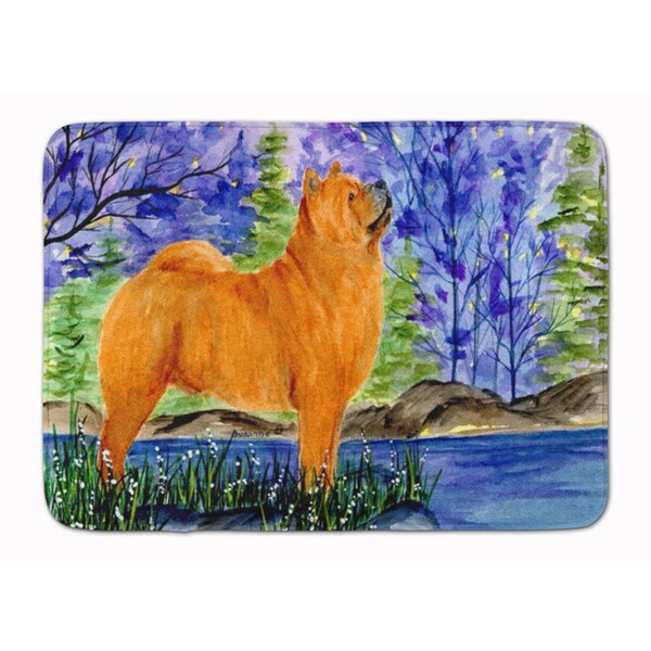 Carolines Treasures Chow Chow Machine Washable Memory Foam Mat - SS8600RUG