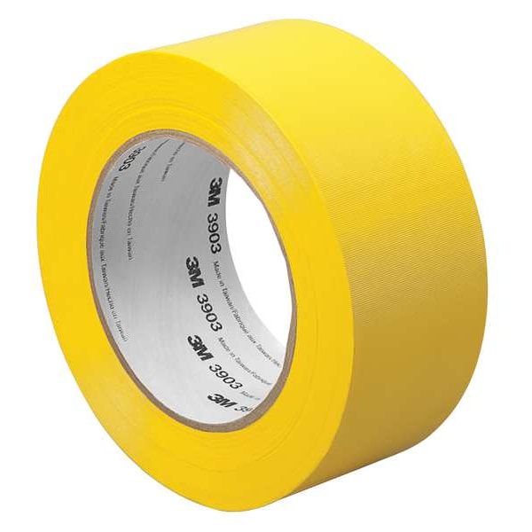 3M Duct Tape, 4 x 50 yd, 6.5 mil, Yellow, Vinyl - 4-50-3903-YELLOW