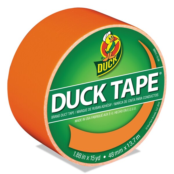 Duck Brand Duct Tape, 1.88 in.x15 yd., Orange - 868090