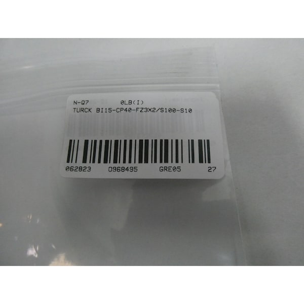 Turck SENSOR DE PROXIMIDAD 20-250V-AC 10-300V-DC - BI15-CP40-FZ3X2/S100-S10