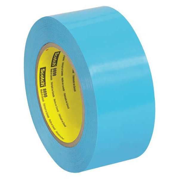 Scotch 3M 8898 Tensilized Poly Strapping Tape, 4.6 Mil, 2" x 60 yds., Blue, 24/Case - T9178898