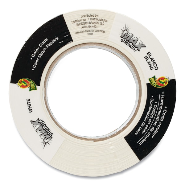 Duck Brand Max Duct Tape, 1.88" x 35 yd., White - 240866