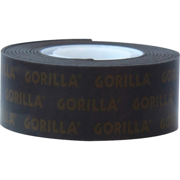 Gorilla Glue Double-Sided Foam Mounting Tape, 1 in W, 1 11/16 yd L, 1/16 in, Acrylic Foam, Double-Sided - 6055002