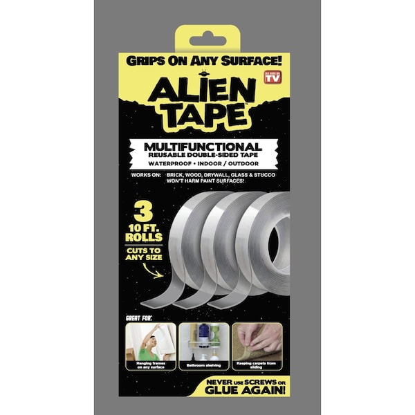 Aline Tape Alien Tape 10 in. L X 1.18 in. W Double-Sided Tape - 7087