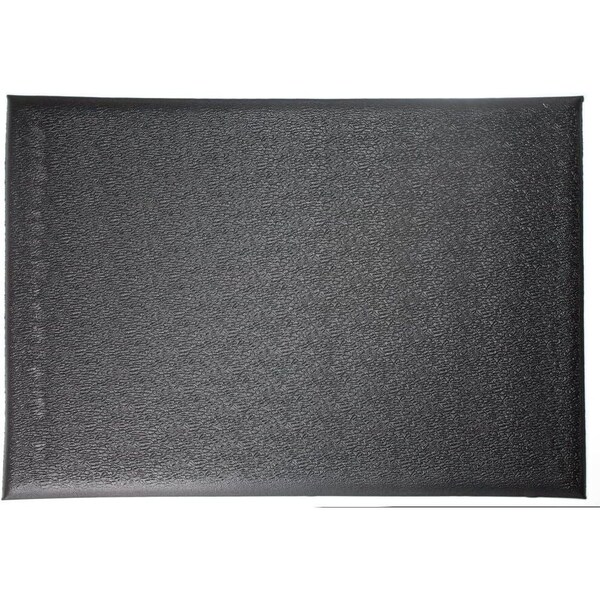 Protex Antifatigue Mat, 60 in L x 36 in W, 3/8 in Thickness, Closed Cell Vinyl Foam, Black - PR335TB