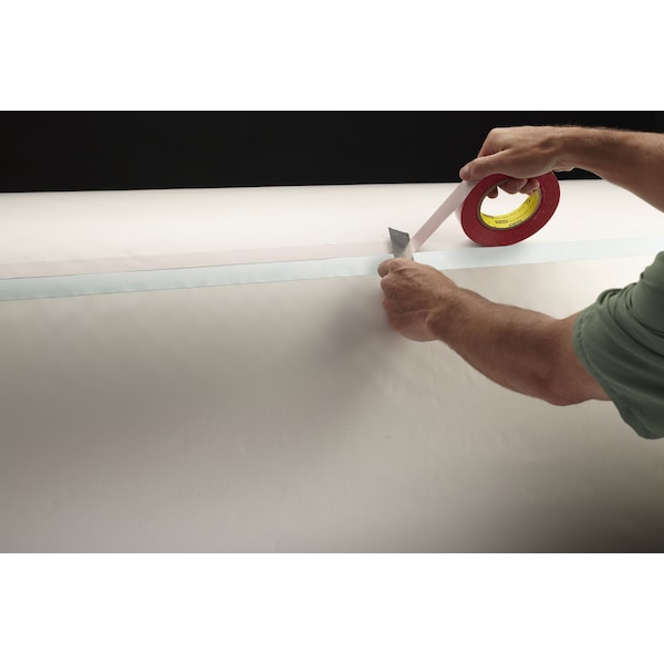 3M Double-Sided Splicing Tape, 1/2 in W, 60 yd L, 1/32 in, Polyester Film, Double-Sided - 9738