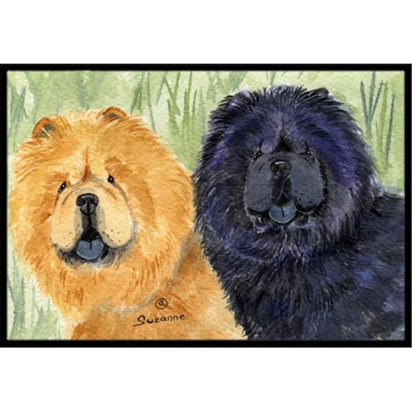 Micasa 18 x 27 in. Chow Chow Indoor Outdoor Mat - MI55741