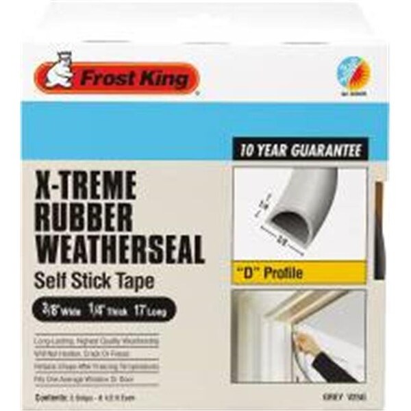 Thermwell Products Thermwell 471026 Weatherstrip Tape .35 In. X .25 In. X 17 Ft. - 471026