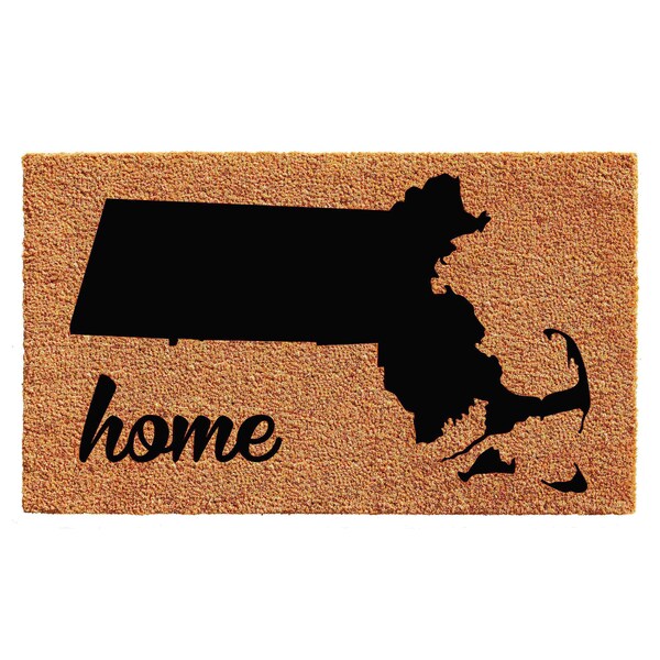 Calloway Mills Entrance Mat, Coir, Natural, Black - 105271830