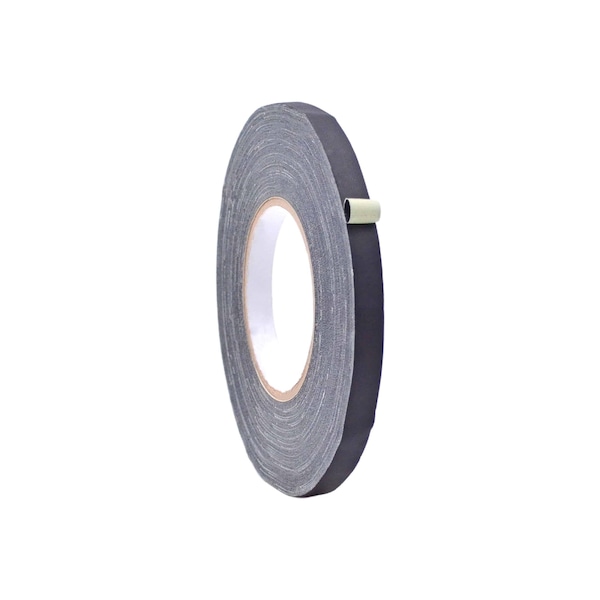 Wod Tape GTC12 Gaffer Tape Low Gloss Finish Film 1/2 in. X 60 ft. Black, 96PK - WOD GTC12-00500-96-60-BLA