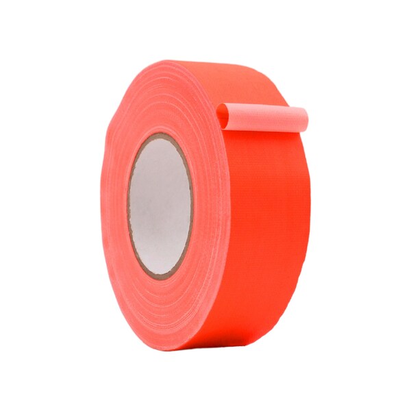 Wod Tape DTC12F Contractor Grade Duct Tape Fluorescent Orange 49 in. x 60 ft. - WOD DTC12F-49000-LOG-60-FOR