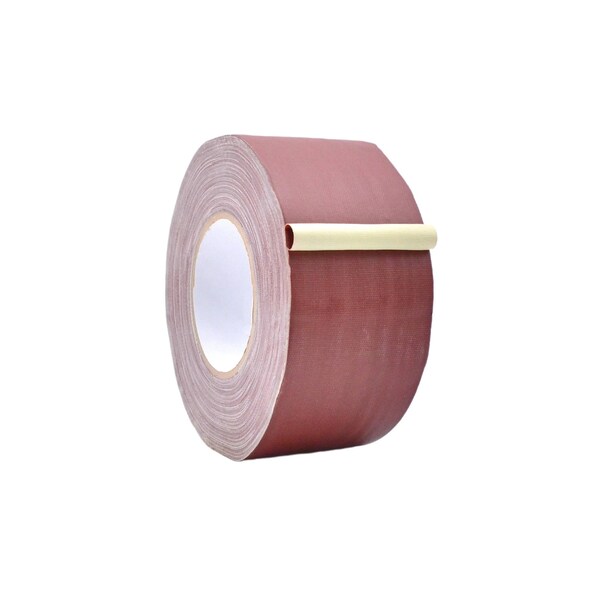 Wod Tape GTC12 Gaffer Tape Low Gloss Finish Film 3 in. X 60 ft. Burgundy, 16PK - WOD GTC12-03000-16-60-BUR