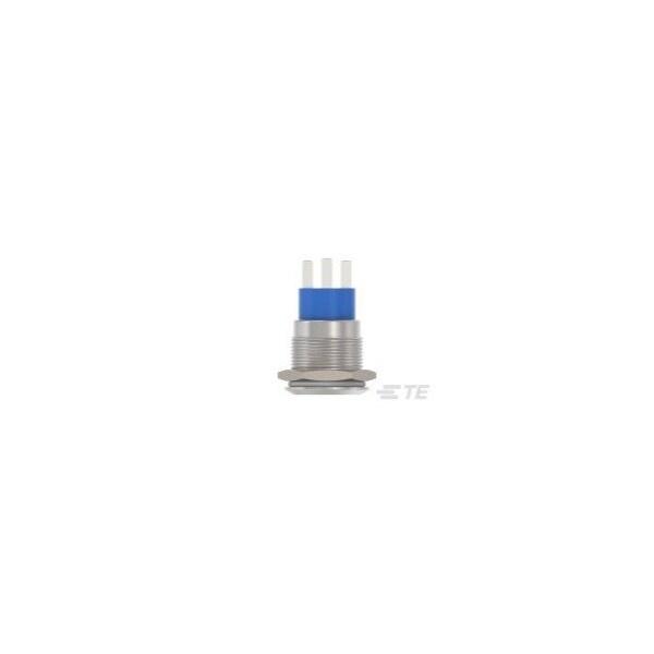 Alcoswitch AV19 DPM 5A FIX RING LED AZUL 12V - AV1920R712Q04