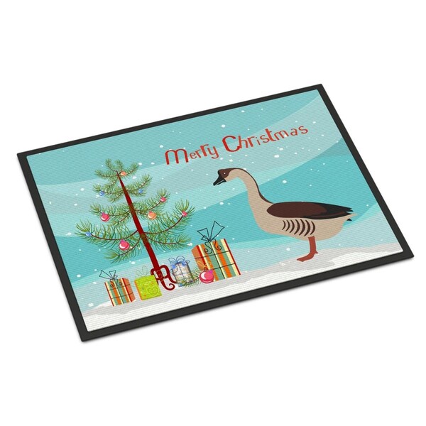 Carolines Treasures Chinese Goose Christmas Indoor or Outdoor Mat, 24 x 36 in. - BB9263JMAT