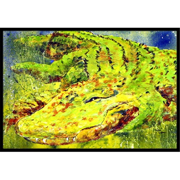 Carolines Treasures Alligator Indoor Or Outdoor Doormat- 24 x 36 in. - 8390MAT