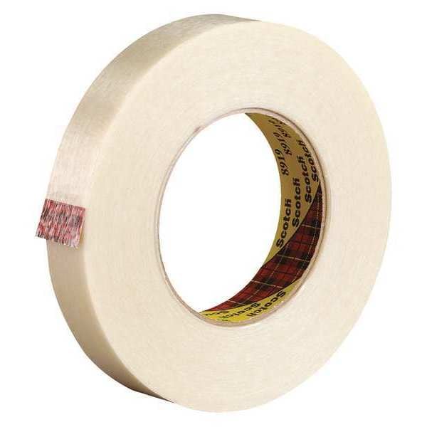 Scotch 3M 8919 Strapping Tape, 7.0 Mil, 3/4" x 60 yds., Clear, 12/Case - T914891912PK