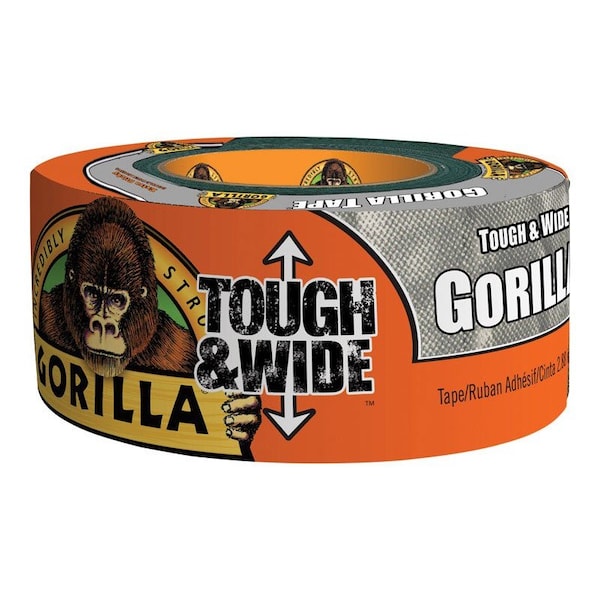 Gorilla Glue Gorilla 2.88 in. W X 25 yd L Silver Duct Tape - 105680