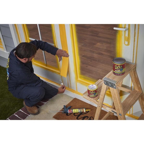 Flex Seal Flex Seal Family of Products Flood Protection 3.75 in. W X 20 ft. L Yellow Waterproof Repair Tape - RTSYELR0420