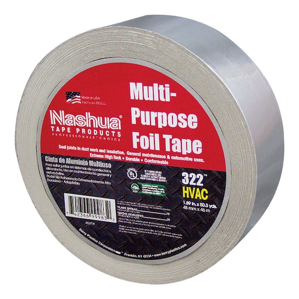 Nashua Nashua 1.89 in. W X 50.3 yd L Silver Foil Tape - 1541239